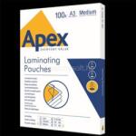 APEX Lamináló fólia A3, 125 micron 100 db/doboz, Medium (APEX_54216) (APEX_54216)