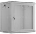 Lanberg Wall mount cabinet 19inch 12U 600x450 mesh door grey (WF01-6412-23S) (WF01-6412-23S)