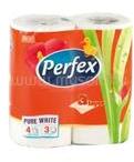 Perfex Toalettpapír 3 rétegű kistekercses 84 lap/tekercs 4 tekercs/csomag Boni Perfex (PERFEX_66986) (PERFEX_66986)