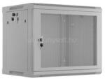 Lanberg wall-mount rack 19inch 9U 600x450 perforated grey (WF01-6409-23S) (WF01-6409-23S)
