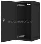 Lanberg Rack cabinet 10inch wall mount 12U 280x310 black with metal door flat pack (WF10-2312-00B) (WF10-2312-00B)