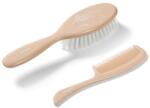 Babyono fésű-kefe szuperpuha sörtékkel bézs 569/05 - neobaby