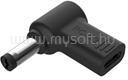 Conceptronic átalakító - ABBY15PC03 (USB-C to ACER/Universal 5.5x1, 7mm 18-20V, PD: 100W, fekete) (ABBY15PC03) (ABBY15PC03)