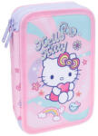 COOLPACK - Jumper 2 felszerelt 2 emeletes tolltartó - Hello Kitty - Pink (F066025) (F066025)