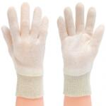  Manusi bumbac, culoare natur, 12 perechi/set, marime universala 1020-9
