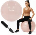 Springos ActiGet Фитнес топка с помпа 65см - Розова (ACT0143)
