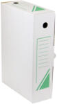 NON Set 25 cutii de arhivare din carton, 100 mm, 350 x 250 mm, Liniatura verde (ARH021)