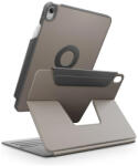 Uniq Rovus 360 Apple iPad 11 2025 / iPad 10.9 2022 mágneses tok kitámasztóval, 360 fokban forgatható, szürke