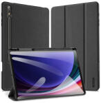 Dux Ducis Domo Samsung Tab S10 Plus/S9 Plus/S9 FE Plus kihajtható tok S-pen tartóval, fekete - coolmobile