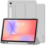 Tech-Protect Sc Pen Samsung Galaxy Tab S10 Lite / S10 FE / S9 FE / S9 oldalra nyíló, kitámasztható mappa tok ceruza tartóval, szürke - coolmobile