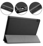 Tactical Book Tri Fold iPad Air ( 2020 / 2022 / 2024 / 2025 ), flip tok, fekete