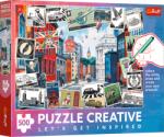 Trefl Trefl, Creative, London, England, puzzle, 500 piese Puzzle