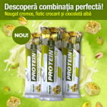 Pro Nutrition Alte suplimente nutritie sportiva Cutie 12 batoane proteice Protein Bar nougat-fistic - vexio