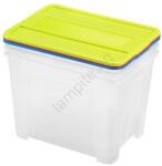 UTC КОМПЛЕКТ 3x Кутии TEX BOX 21 л за съхранение (UT0115)