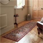 Flair Rugs Gillingham téglalap alakú futószőnyeg, 60x230 cm, 100% polipropilén, 11 mm szálmagasság, Piros