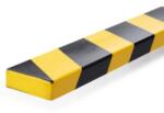 Durable Profil de protecție a suprafeței S20, galben-negru, autoadeziv