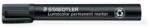 STAEDTLER Marker permanent, vârf teșit, STAEDTLER „Lumocolor 350, negru