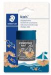 STAEDTLER Răzătoare, cu două găuri, cu magazie, STAEDTLER "512", albastru ocean