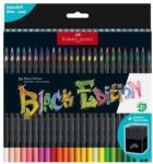 Faber-Castell Creioane colorate, set, triunghiulare, FABER-CASTELL "Black Edition", 50 de culori diferite, 50 buc