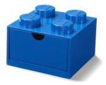LEGO Cutie de depozitare pentru birou, sertar, LEGO „Brick 2x2, albastră