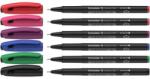 Schneider Căptușeală, 0, 4 mm, SCHNEIDER "Topliner 967", 6 culori diferite, 6 bucăți