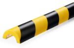 Durable Profil de protecție a țevilor P30, galben-negru, autoadeziv
