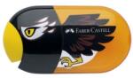 Faber-Castell Răzătoare și radieră, 2 găuri, cu recipient, FABER-CASTELL, motiv: vultur