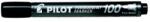 Pilot Marker permanent, 1 mm, conic, PILOT "Marker permanent 100", negru
