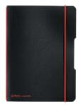 Herlitz Caiet Herlitz my. book Flex A5, 40 de coli pătrate, PP, negru