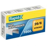 Rapid Agrafe de hârtie, 26/6, RAPID "Strong", 1000 buc