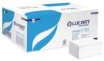 Lucart Prosoape de hârtie, pliate în V/Z, 2 straturi, LUCART "Strong", alb optim, pachete de 20