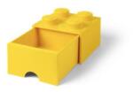 LEGO Cutie de depozitare, sertar, LEGO „Cărămidă, galbenă