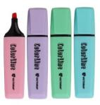 Victoria Evidențiator, set, 1-5 mm, VICTORIA OFFICE, "ColorLine", 4 culori pastelate diferite, 4 buc