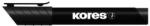 Kores Marker permanent, 3-5 mm, vârf conic, KORES "K-Marker XP1", negru