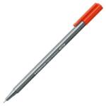 STAEDTLER Liner, 0, 3 mm, STAEDTLER „Triplus, roșu