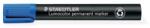 STAEDTLER Marker permanent, vârf teșit, STAEDTLER "Lumocolor 350", albastru