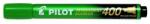 Pilot Marker permanent, 1, 5-4 mm, teșit, PILOT "Marker permanent 400", verde