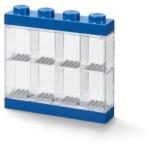 LEGO Cutie de colecție pentru minifigurine, 8 compartimente, LEGO, albastră