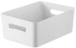 SMARTSTORE Cutie de depozitare, plastic, 15, 4 l, SMARTSTORE „Compact L, albă