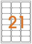 agipa Etichete cu jet de cerneală 63, 5x38, 1mm Agipa A4 100 coli