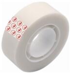 Kores Bandă adezivă, inscriptibilă, 19 mm x 33 m, KORES "Invizibil", transparentă, 33m
