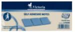 Victoria Office Bloc de notițe autoadeziv, 50x40 mm, 100 coli/bloc, 3 blocuri/pachet, VICTORIA OFFICE, galben, 300 coli