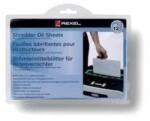 Rexel Hârtie uleiată, pentru întreținerea distrugătorului de documente, A5, 12 bucăți, REXEL, 12 coli