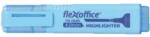 FlexOffice Evidențiator, 1-4 mm, FLEXOFFICE "HL05", albastru