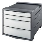Esselte Cutie cu sertare, plastic, 4 sertare, ESSELTE "Europost", Vivida alb Dulap arhivare