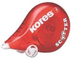 Kores Rolă corectoare, 4, 2 mm x 8 m, KORES "Scooter", roșie, 8 m