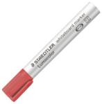 STAEDTLER Marker pentru tablă albă și flipchart, vârf teșit, STAEDTLER "Lumocolor 351 B", roșu