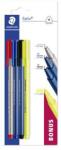 STAEDTLER Set de instrumente de scris, 4 piese, STAEDTLER „Triplus® multi set 34P1, 4 buc