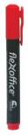 FlexOffice Marker permanent, 1, 5 mm, conic, FLEXOFFICE "PM03", roșu
