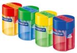 STAEDTLER Răzătoare, cu două găuri, cu magazie, STAEDTLER "512", amestec de culori